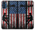 W3803 Electrician Lineman American Flag Hülle Schutzhülle Taschen und Leder Flip für Motorola Moto G41