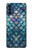 W3809 Mermaid Fish Scale Hülle Schutzhülle Taschen und Leder Flip für Motorola Moto G41