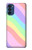 W3810 Pastel Unicorn Summer Wave Hülle Schutzhülle Taschen und Leder Flip für Motorola Moto G41