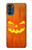 W3828 Pumpkin Halloween Hülle Schutzhülle Taschen und Leder Flip für Motorola Moto G41