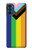 W3846 Pride Flag LGBT Hülle Schutzhülle Taschen und Leder Flip für Motorola Moto G41