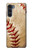 W0064 Baseball Hülle Schutzhülle Taschen und Leder Flip für Motorola Moto G200 5G