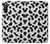 W2728 Dalmatians Texture Hülle Schutzhülle Taschen und Leder Flip für Sony Xperia 10 III Lite