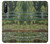 W3674 Claude Monet Footbridge and Water Lily Pool Hülle Schutzhülle Taschen und Leder Flip für Sony Xperia 10 III Lite