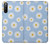 W3681 Daisy Flowers Pattern Hülle Schutzhülle Taschen und Leder Flip für Sony Xperia 10 III Lite