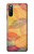 W3686 Fall Season Leaf Autumn Hülle Schutzhülle Taschen und Leder Flip für Sony Xperia 10 III Lite