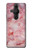 W2843 Pink Marble Texture Hülle Schutzhülle Taschen und Leder Flip für Sony Xperia Pro-I