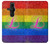 W2900 Rainbow LGBT Lesbian Pride Flag Hülle Schutzhülle Taschen und Leder Flip für Sony Xperia Pro-I