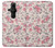W3095 Vintage Rose Pattern Hülle Schutzhülle Taschen und Leder Flip für Sony Xperia Pro-I