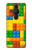 W3595 Brick Toy Hülle Schutzhülle Taschen und Leder Flip für Sony Xperia Pro-I