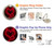 W3682 Devil Heart Hülle Schutzhülle Taschen und Leder Flip für Sony Xperia Pro-I