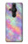 W3706 Pastel Rainbow Galaxy Pink Sky Hülle Schutzhülle Taschen und Leder Flip für Sony Xperia Pro-I