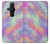 W3706 Pastel Rainbow Galaxy Pink Sky Hülle Schutzhülle Taschen und Leder Flip für Sony Xperia Pro-I