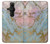 W3717 Rose Gold Blue Pastel Marble Graphic Printed Hülle Schutzhülle Taschen und Leder Flip für Sony Xperia Pro-I
