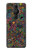 W3815 Psychedelic Art Hülle Schutzhülle Taschen und Leder Flip für Sony Xperia Pro-I