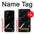 W2895 Black Marble Graphic Printed Hülle Schutzhülle Taschen und Leder Flip für Samsung Galaxy A13 4G