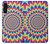 W3162 Colorful Psychedelic Hülle Schutzhülle Taschen und Leder Flip für Samsung Galaxy A13 4G