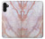 W3482 Soft Pink Marble Graphic Print Hülle Schutzhülle Taschen und Leder Flip für Samsung Galaxy A13 4G