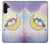 W3485 Cute Unicorn Sleep Hülle Schutzhülle Taschen und Leder Flip für Samsung Galaxy A13 4G