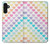 W3499 Colorful Heart Pattern Hülle Schutzhülle Taschen und Leder Flip für Samsung Galaxy A13 4G