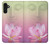 W3511 Lotus flower Buddhism Hülle Schutzhülle Taschen und Leder Flip für Samsung Galaxy A13 4G