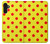 W3526 Red Spot Polka Dot Hülle Schutzhülle Taschen und Leder Flip für Samsung Galaxy A13 4G