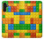 W3595 Brick Toy Hülle Schutzhülle Taschen und Leder Flip für Samsung Galaxy A13 4G