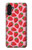 W3719 Strawberry Pattern Hülle Schutzhülle Taschen und Leder Flip für Samsung Galaxy A13 4G