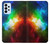 W2312 Colorful Rainbow Space Galaxy Hülle Schutzhülle Taschen und Leder Flip für Samsung Galaxy A23