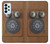 W3146 Antique Wall Retro Dial Phone Hülle Schutzhülle Taschen und Leder Flip für Samsung Galaxy A23