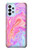 W3444 Digital Art Colorful Liquid Hülle Schutzhülle Taschen und Leder Flip für Samsung Galaxy A23