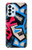 W3445 Graffiti Street Art Hülle Schutzhülle Taschen und Leder Flip für Samsung Galaxy A23