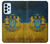 W3858 Ukraine Vintage Flag Hülle Schutzhülle Taschen und Leder Flip für Samsung Galaxy A23