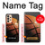 W0980 Basketball Sport Hülle Schutzhülle Taschen und Leder Flip für Samsung Galaxy A33 5G