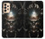 W1027 Hardcore Metal Skull Hülle Schutzhülle Taschen und Leder Flip für Samsung Galaxy A33 5G