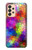 W3677 Colorful Brick Mosaics Hülle Schutzhülle Taschen und Leder Flip für Samsung Galaxy A33 5G