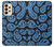 W3679 Cute Ghost Pattern Hülle Schutzhülle Taschen und Leder Flip für Samsung Galaxy A33 5G