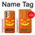 W3828 Pumpkin Halloween Hülle Schutzhülle Taschen und Leder Flip für Samsung Galaxy A33 5G