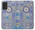W3537 Moroccan Mosaic Pattern Hülle Schutzhülle Taschen und Leder Flip für Samsung Galaxy A53 5G