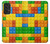 W3595 Brick Toy Hülle Schutzhülle Taschen und Leder Flip für Samsung Galaxy A53 5G