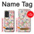 W3688 Floral Flower Art Pattern Hülle Schutzhülle Taschen und Leder Flip für Samsung Galaxy A53 5G