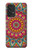 W3694 Hippie Art Pattern Hülle Schutzhülle Taschen und Leder Flip für Samsung Galaxy A53 5G