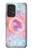 W3709 Pink Galaxy Hülle Schutzhülle Taschen und Leder Flip für Samsung Galaxy A53 5G