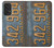 W3750 Vintage Vehicle Registration Plate Hülle Schutzhülle Taschen und Leder Flip für Samsung Galaxy A53 5G