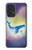 W3802 Dream Whale Pastel Fantasy Hülle Schutzhülle Taschen und Leder Flip für Samsung Galaxy A53 5G