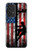 W3803 Electrician Lineman American Flag Hülle Schutzhülle Taschen und Leder Flip für Samsung Galaxy A53 5G