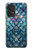W3809 Mermaid Fish Scale Hülle Schutzhülle Taschen und Leder Flip für Samsung Galaxy A53 5G