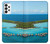 W0844 Bora Bora Island Hülle Schutzhülle Taschen und Leder Flip für Samsung Galaxy A73 5G