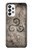 W2892 Triskele Symbol Stone Texture Hülle Schutzhülle Taschen und Leder Flip für Samsung Galaxy A73 5G