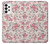 W3095 Vintage Rose Pattern Hülle Schutzhülle Taschen und Leder Flip für Samsung Galaxy A73 5G
